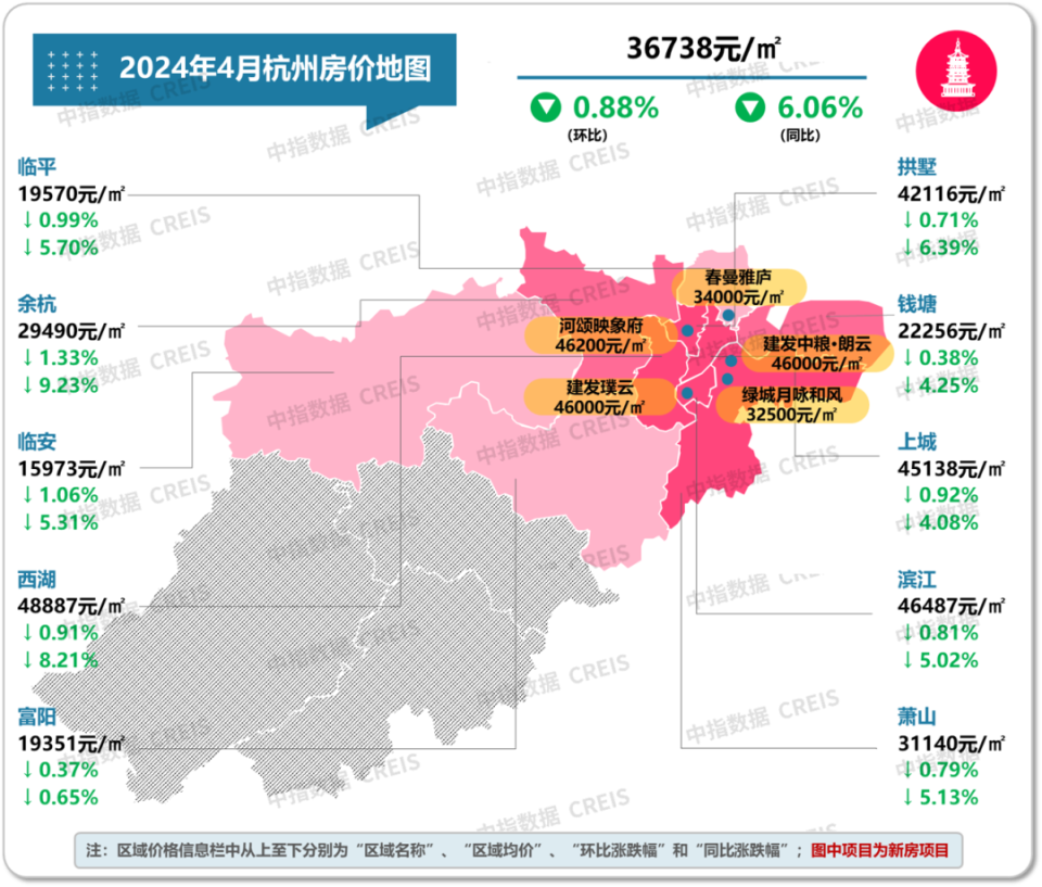 杭州房产地图，解读城市发展与房产分布